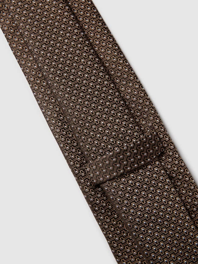 BOSS Krawatte Mit Allover-Muster (7,5 Cm) - Schwarz 4 BOSS Krawatte Mit Allover-Muster (7,5 Cm) - Schwarz – Bild 4