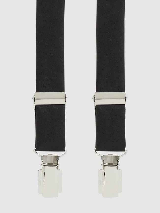 Willen Hosenträger Und Fliege Im Set - Schwarz 1 Willen Hosenträger Und Fliege Im Set - Schwarz