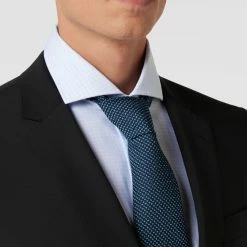 BOSS Krawatte Mit Allover-Muster (7,5 Cm) - Bleu