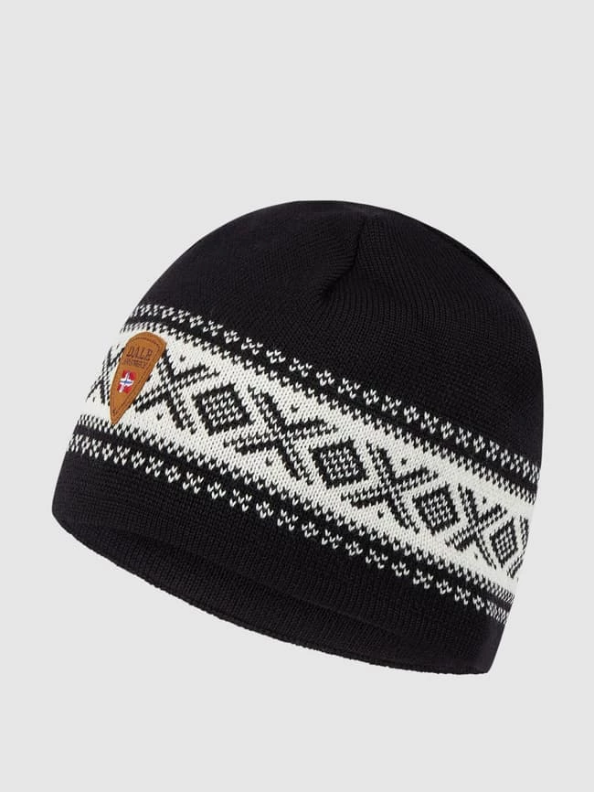 Dale Of Norway Mütze Aus Merinowolle Modell 'Cortina' - Schwarz 1 Dale Of Norway Mütze Aus Merinowolle Modell 'Cortina' - Schwarz