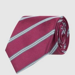 Willen Krawatte Aus Seide (6 Cm) - Fuchsia