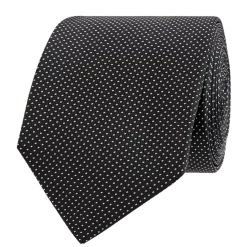 Christian Berg Men Krawatte Aus Seide (7cm) - Schwarz