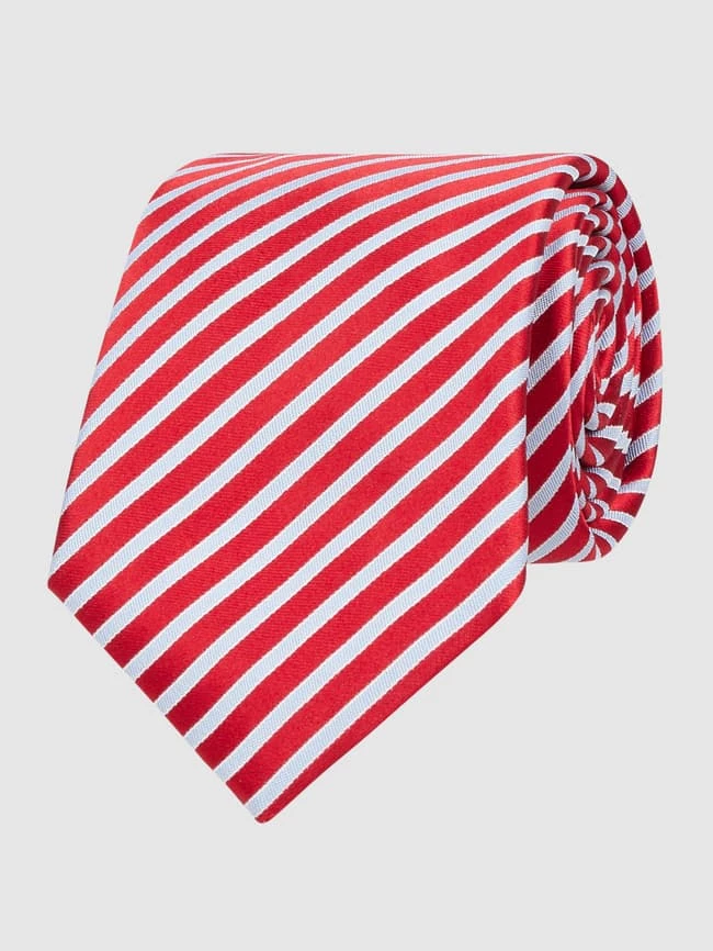 Willen Krawatte Aus Seide (7 Cm) - Rot 1 Willen Krawatte Aus Seide (7 Cm) - Rot