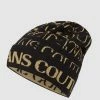Versace Jeans Couture Mütze Mit Logo-Muster - Schwarz