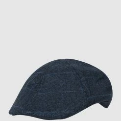 Müller Headwear Schiebermütze Mit Woll-Anteil - Dunkelblau