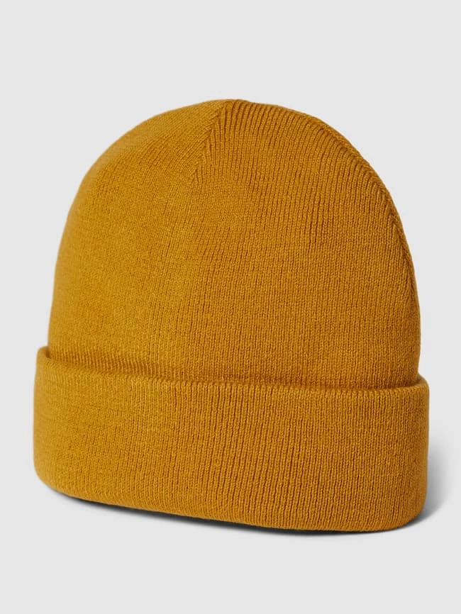 MCNEAL Beanie Mit Breitem Umschlag - Gold 1 MCNEAL Beanie Mit Breitem Umschlag - Gold