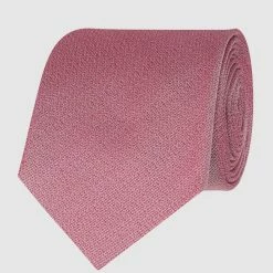 Willen Krawatte Und Einstecktuch Im Set - Fuchsia