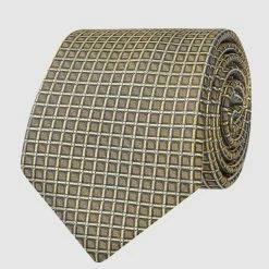 Willen Krawatte Aus Seide (7 Cm) - Gelb