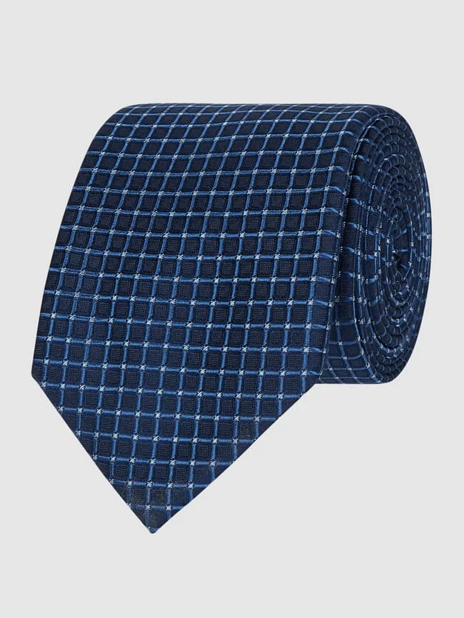 Willen Krawatte Aus Seide (7 Cm) - Blau 1 Willen Krawatte Aus Seide (7 Cm) - Blau