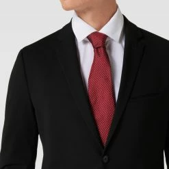 BOSS Krawatte Mit Allover-Muster (7,5 Cm) - Rot