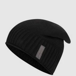 Chillouts Beanie Mit Teddyfutter Modell 'Etienne' - Schwarz