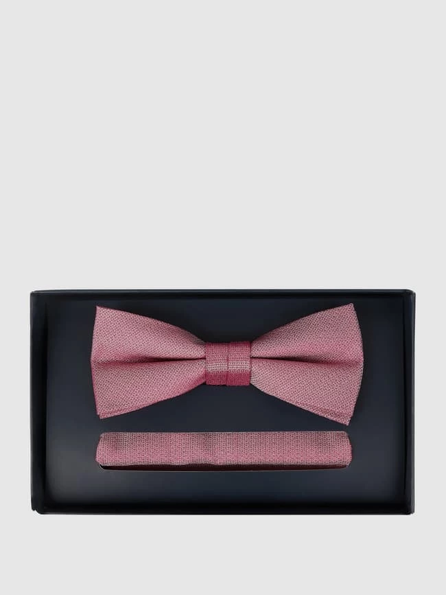 Willen Fliege Und Einstecktuch Im Set - Fuchsia 1 Willen Fliege Und Einstecktuch Im Set - Fuchsia