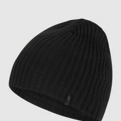 Barts Mütze Mit Rippenstruktur Modell 'Wilbert' - Schwarz