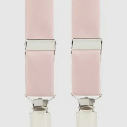 Willen Hosenträger Und Fliege Im Set - Rosé