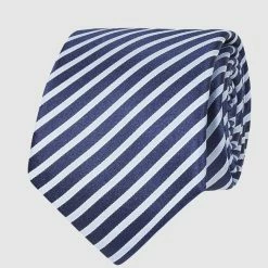 Willen Krawatte Aus Seide (7 Cm) - Marineblau