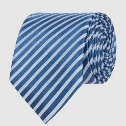 Willen Krawatte Aus Seide (7 Cm) - Blau