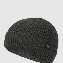 Matinique Mütze Aus Baumwollmischung Modell 'Majorth' - Dunkelgrau