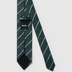 BOSS Seidenkrawatte Mit Streifenmuster - Grün -Wilvorst Geschäft 74r3ii2a75akag9j9t5lacpn94p42ipn993kue1p94r38ga670pkqda2711lcc9l9h7k8d1p9p358di76oo3gcr4c8qj2o9p6spj6cpk70s30ohi68o66opg6orm8or36hh68c0