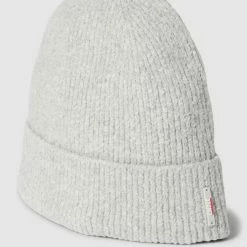 Cinque Strickmütze In Ripp-Optik Modell 'Oresto' - Silber