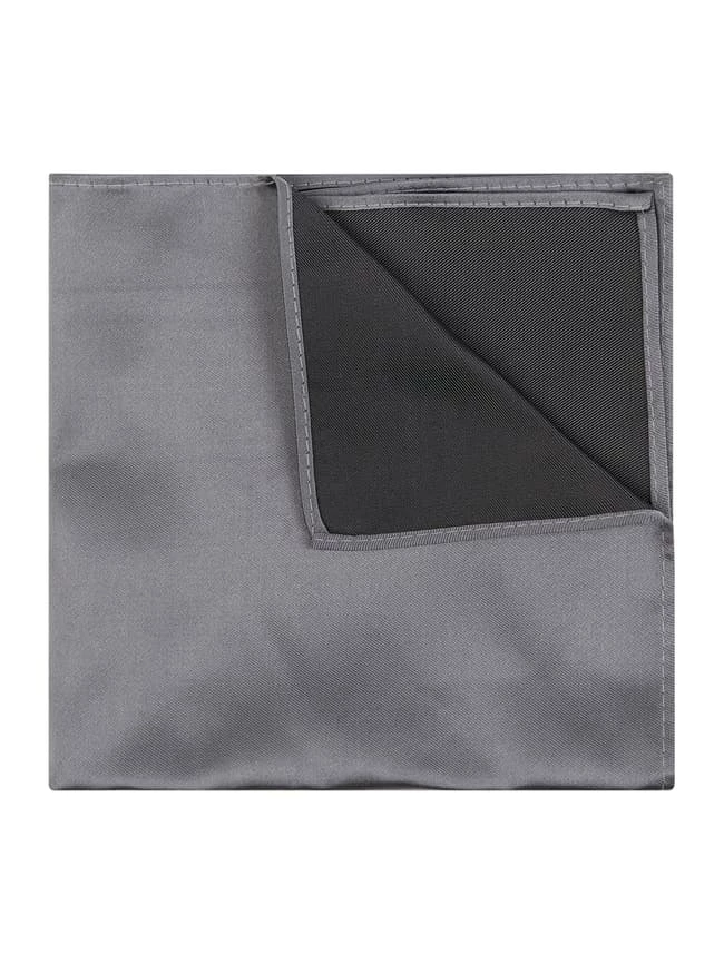 Willen Fliege Und Einstecktuch Aus Seide Im Set - Schwarz 2 Willen Fliege Und Einstecktuch Aus Seide Im Set - Schwarz – Bild 2