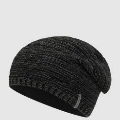 Chillouts Beanie Mit Fleecefutter - Anthrazit Meliert