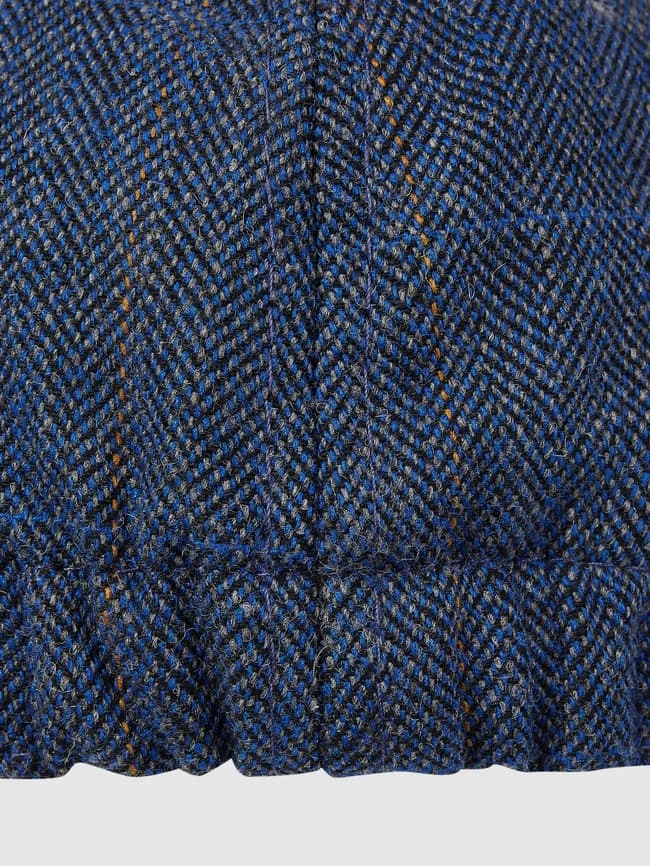 Chillouts Schiebermütze Mit Fischgrat-Dessin Modell 'Piet' - Blau Meliert 2 Chillouts Schiebermütze Mit Fischgrat-Dessin Modell 'Piet' - Blau Meliert – Bild 2