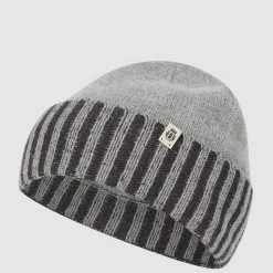 Roeckl Mütze Aus Wollmischung - Mittelgrau