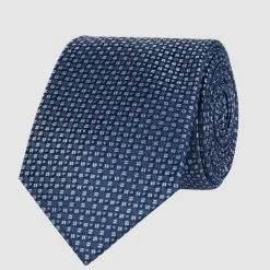 CK Calvin Klein Krawatte Aus Seide (6,5 Cm) - Marineblau