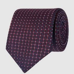 Willen Krawatte Aus Seide (7 Cm) - Bordeaux Rot