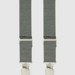 Willen Hosenträger Und Fliege Im Set - Grün