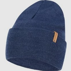 Chillouts Beanie Aus Merinowollmischung Modell 'Will' - Blau