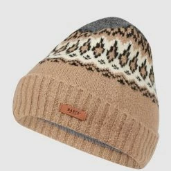 Barts Mütze Mit Norweger-Dessin Modell 'Gregoris' - Taupe