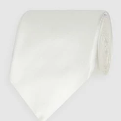 Profuomo Krawatte Aus Seide (8 Cm) - Ecru