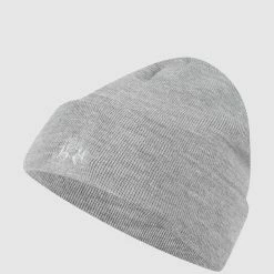 La Martina Beanie Mit Logo - Mittelgrau