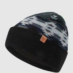 Barts Mütze Mit Allover-Muster Modell 'Gambell' - Schwarz