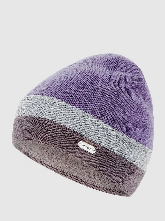 Chillouts Mütze Mit Fleecefutter - Marineblau 1 Chillouts Mütze Mit Fleecefutter - Marineblau