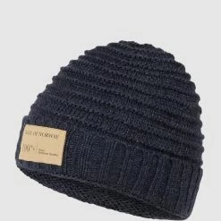 Dale Of Norway Mütze Aus Merinowollmischung Modell 'Måløy' - Marineblau