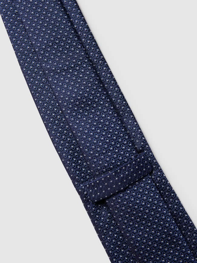 BOSS Krawatte Mit Allover-Muster (7,5 Cm) - Blau 4 BOSS Krawatte Mit Allover-Muster (7,5 Cm) - Blau – Bild 4