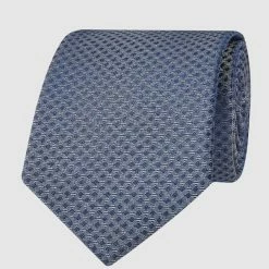 Willen Krawatte Aus Seide (6,5 Cm) - Mittelgrau