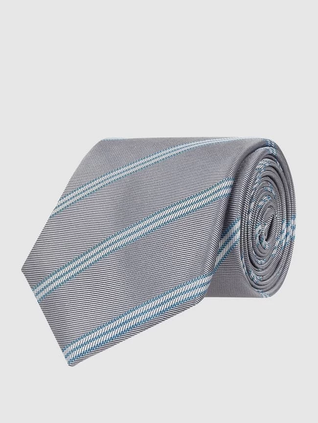 Willen Krawatte Aus Seide (6 Cm) - Mittelgrau 1 Willen Krawatte Aus Seide (6 Cm) - Mittelgrau