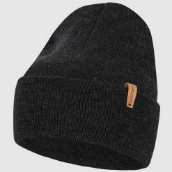 Chillouts Beanie Aus Merinowollmischung Modell 'Will' - Schwarz