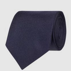 Eterna Krawatte Aus Reiner Seide (7,5 Cm) - Marineblau