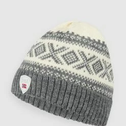 Dale Of Norway Mütze Aus Reiner Wolle Modell 'Cortina' - Mittelgrau Meliert