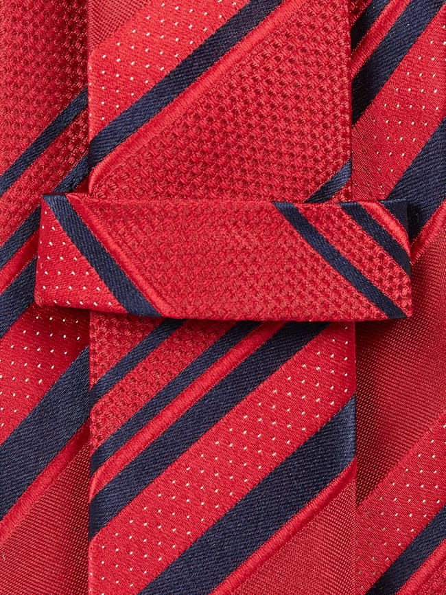 Eterna Krawatte Aus Reiner Seide (7,5 Cm) - Rot 2 Eterna Krawatte Aus Reiner Seide (7,5 Cm) - Rot – Bild 2