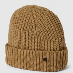 Esprit Beanie Mit Label-Detail - Beige