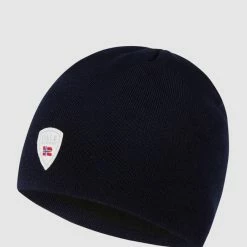 Dale Of Norway Mütze Aus Merinowolle Modell 'Mt. Olympus' - Dunkelblau