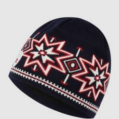 Dale Of Norway Mütze Aus Merinowolle Modell 'Olympia' - Dunkelblau