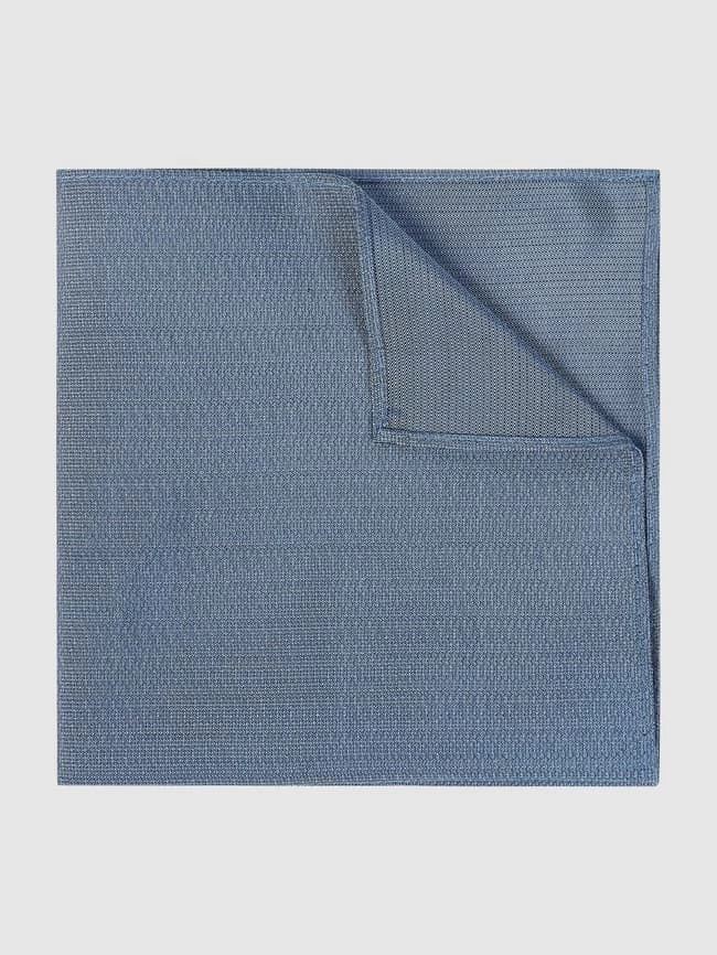 Willen Fliege Und Einstecktuch Im Set - Blau 2 Willen Fliege Und Einstecktuch Im Set - Blau – Bild 2