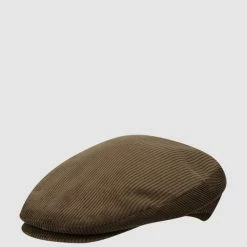 Müller Headwear Schiebermütze Aus Cord - Olivgrün