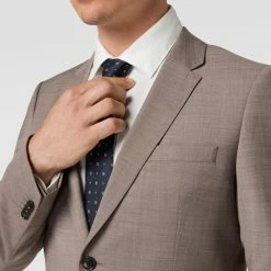 Tommy Hilfiger Krawatte Mit Floralem Allover-Muster - Beige